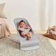 Balansoar Bliss cu aspect delicat de petala, 3,5 - 13 kg, Light Grey, BabyBjorn 652845