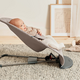 Balansoar Bliss cu bara de jucarii inclusa, 3.5 - 13 kg, Sand Grey, BabyBjorn 652864