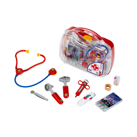 Trusa Doctor cu smartphone si termometru, +3 ani, Klein 651841