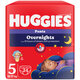 Chilotei de noapte Elite Soft Overnights, Nr.5, 12-17 kg, 24 bucati, Huggies 801023