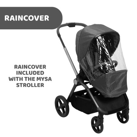 Carucior 3 in 1 Mysa, pana la 4 ani sau 22kg, Glam Dew Reluxe, Chicco 653499