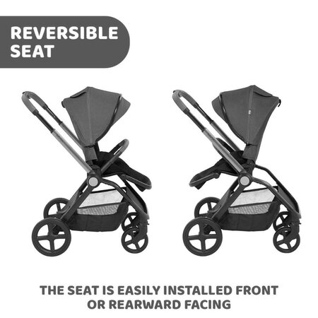 Carucior 3 in 1 Mysa, pana la 4 ani sau 22kg, Glam Dew Reluxe, Chicco 653505