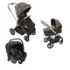 Carucior 3 in 1 Mysa, pana la 4 ani sau 22kg, Glam Dew Reluxe, Chicco 653376