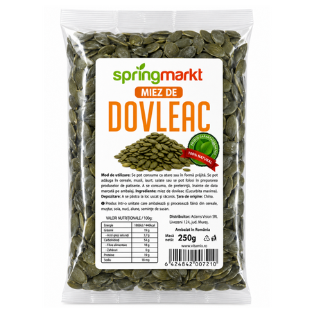 Miez de dovleac, 250 g, Springmarkt