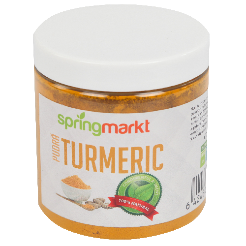 Turmeric pudra, 110 g, Spring Markt