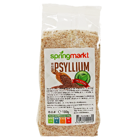 Tarate de Psyllium, 150 g, Spring Markt