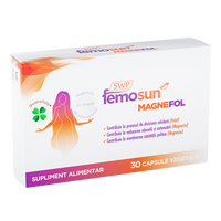 Femosun Magnefol, 30 capsule vegetale, Sun Wave Pharma