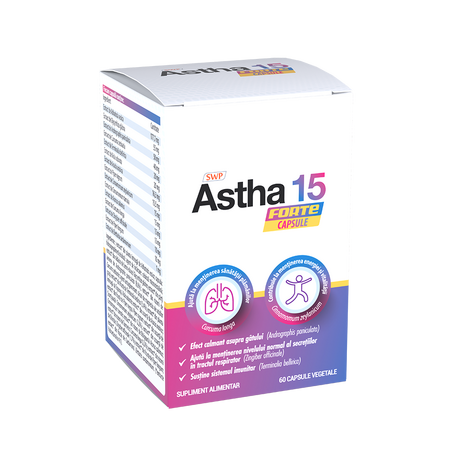 Astha 15 Forte, 60 capsule, Sun Wave Pharma