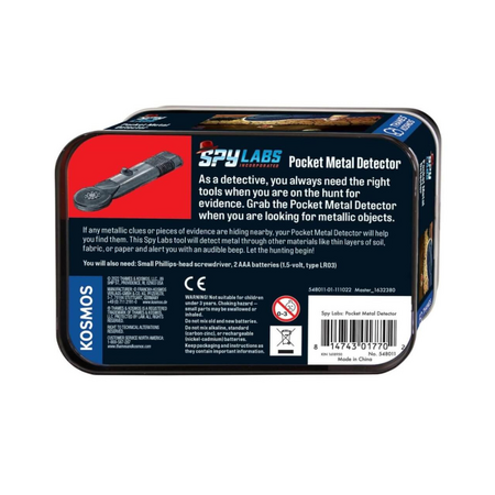 Detector de metale pentru buzunar Spy Labs, +8 ani, Thames&Kosmos 653657