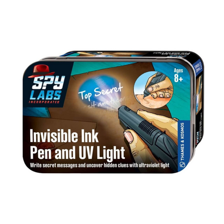 Stilou cu cerneala invizibila Spy Labs, +8 ani, Thame&Kosmos