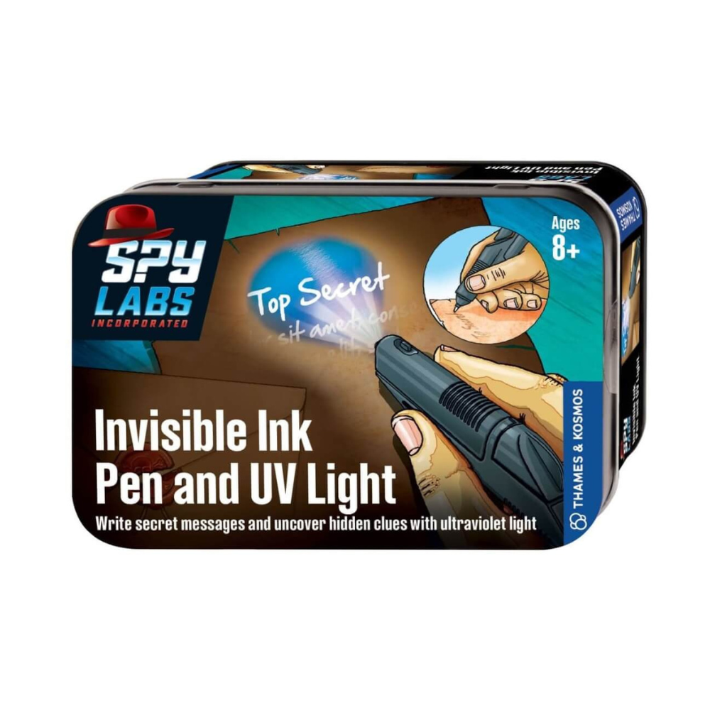 Stilou cu cerneala invizibila Spy Labs, +8 ani, Thames&Kosmos