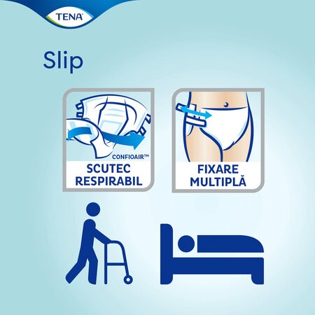 Scutece pentru adulti Slip Plus, XL, 30 bucati, Tena 661120