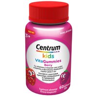 Centrum Kids VitaGummies Berry, 3 ani+, 60 jeleuri, Haleon