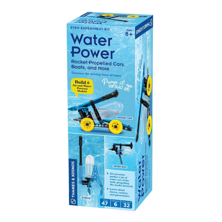 Vehicule propulsate cu apa Set educativ STEM, +8 ani, Thames&Kosmos 653682