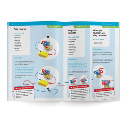 Motoare si generatoare Set educativ STEM, +8 ani, Thames&Kosmos 653760