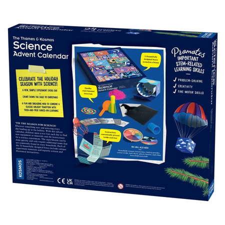Calendar Advent 24 de experimente stiintifice, +8 ani, Thames&Kosmos 653765