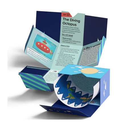 Calendar Advent 24 de experimente stiintifice, +8 ani, Thames&Kosmos 653767