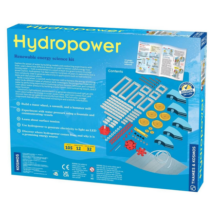 Centrala hidroelectrica Set educativ STEM, +8 ani, Thames&Kosmos 653799