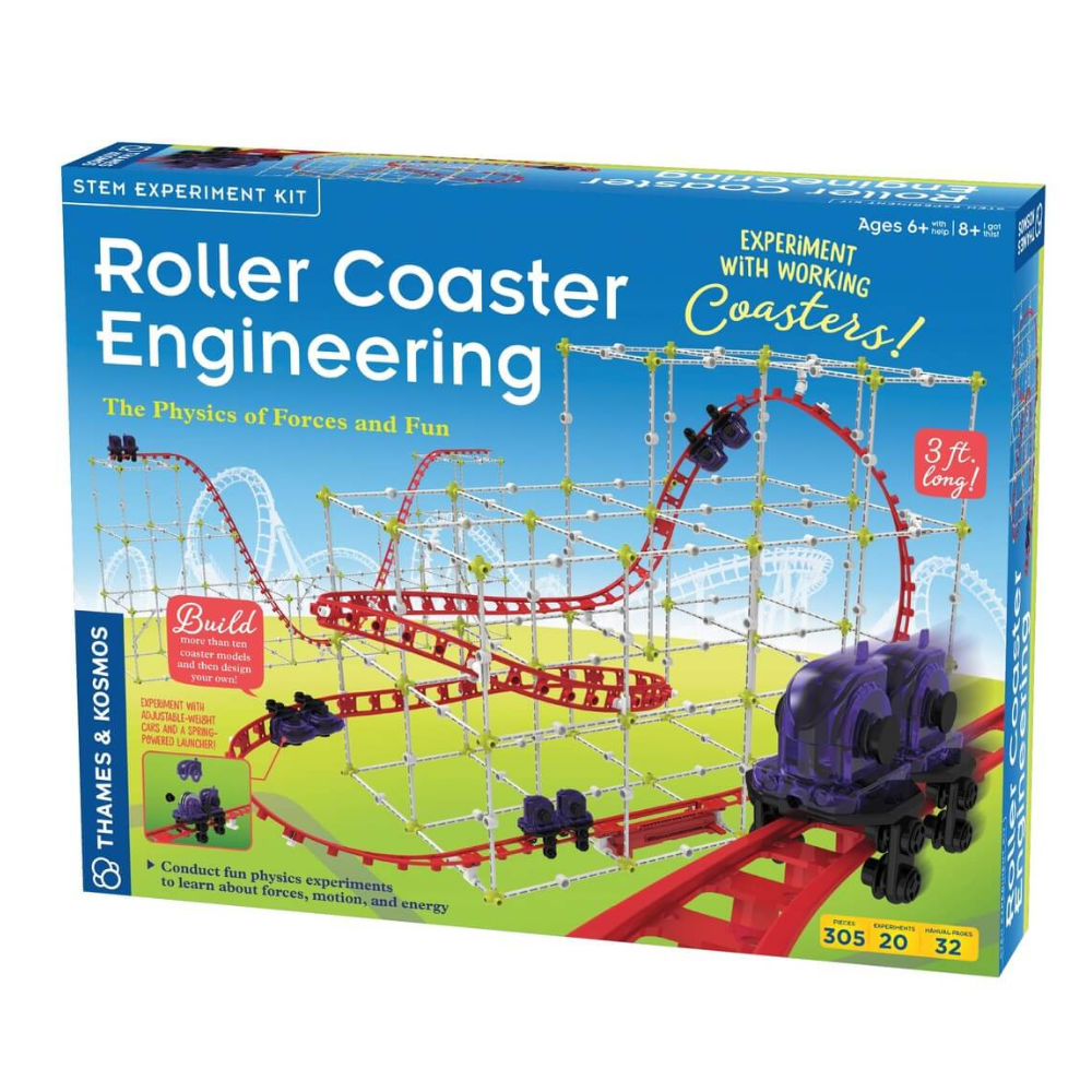 Roller Coaster Set educativ STEM, +6 ani, Thames&Kosmos