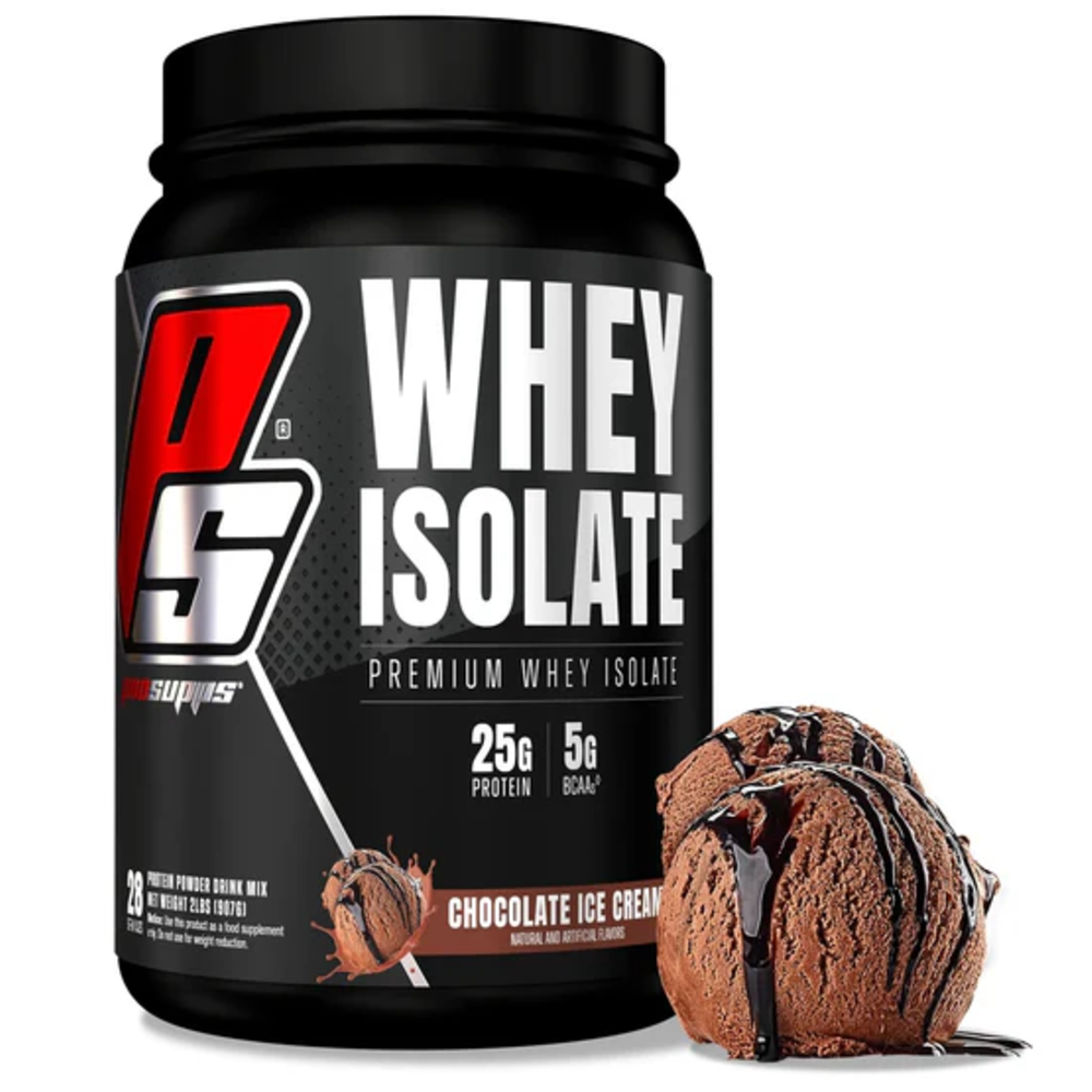 Proteina din zer Whey Isolate, 907 g, Chocolate Ice Cream, Prosupps