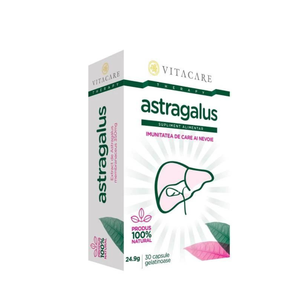 Astragalus Forte, 30 capsule, Vitacare