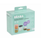 Set 6 recipiente hrana 2x90ml, 4x150 ml, Beaba  457453