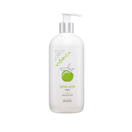 Sapun lichid de maini Fresh, 500 ml, Mar Verde, Viorica