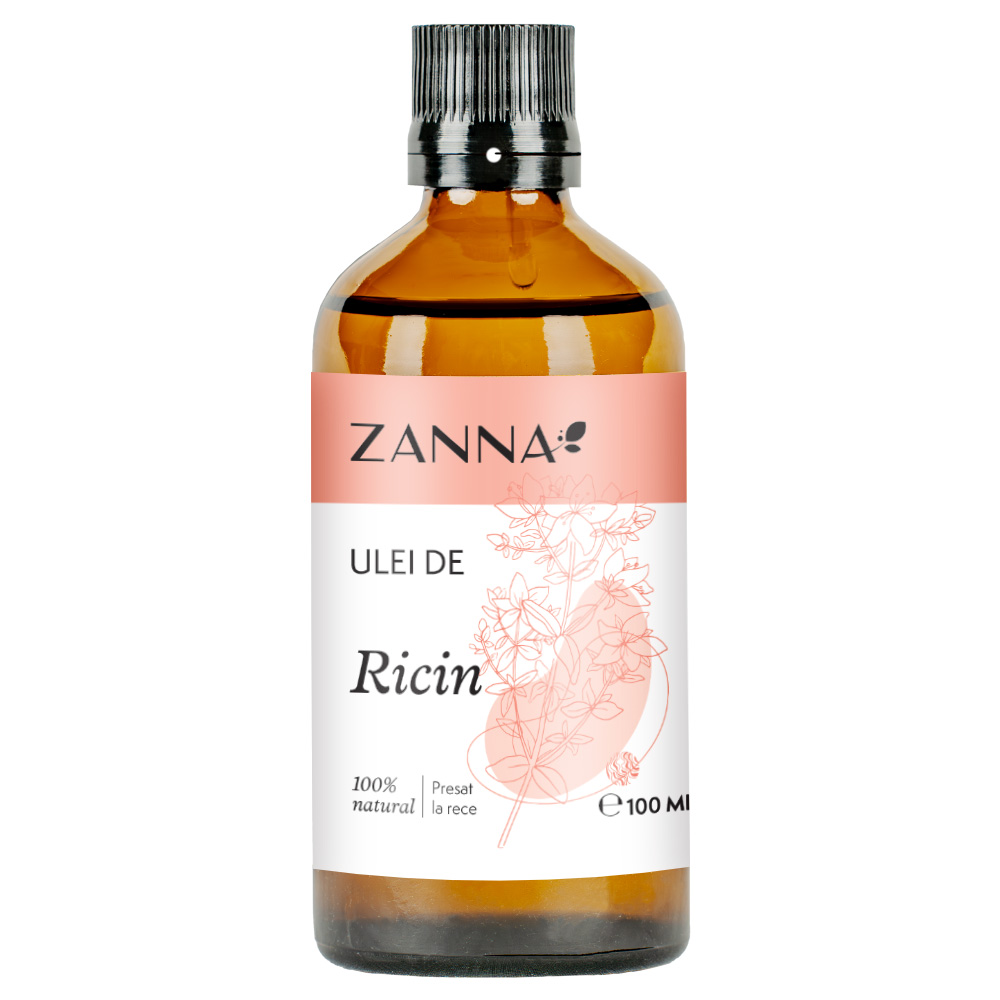 Ulei de ricin, 100 ml, Zanna