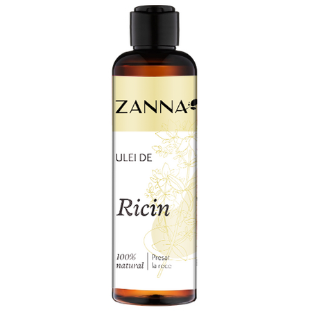 Ulei de ricin, 200 ml, Zanna