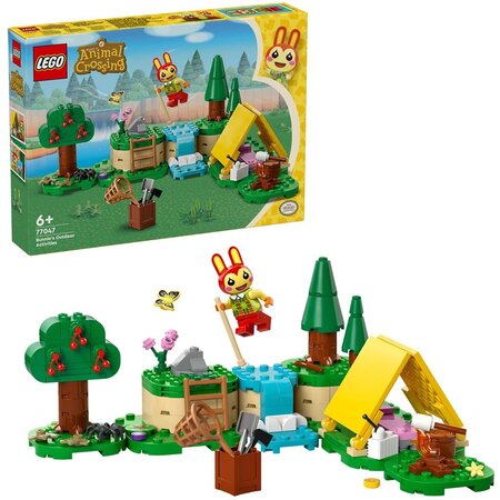 Activitatile in aer liberale lui Bunnie Animal Crossing, 6+ ani, 77047, Lego 654572