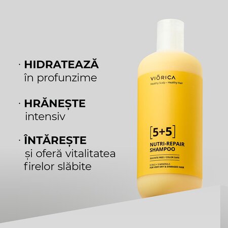 Sampon Nutri Reparator 5+5, 400 ml, Viorica 654555