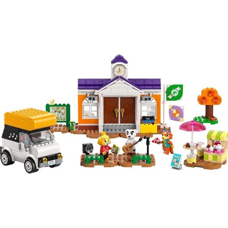 Concertul lui K.K. la Plaza Animal Crossing, 7+ ani, 77052, Lego 654591
