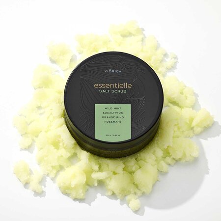 Exfoliant cu sare pentru corp Essentielle, 250 g, Viorica 654579