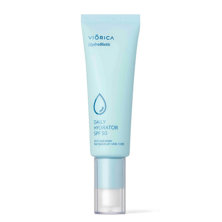 Crema de zi hidroprotectoare SPF 50 HydroBiotic, 50 ml, Viorica
