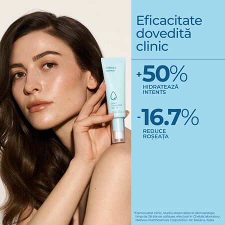 Crema de zi hidroprotectoare SPF 50 HydroBiotic, 50 ml, Viorica 654599