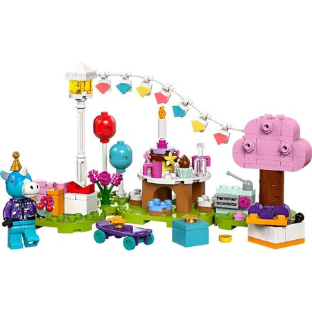 Petrecerea de ziua de nastere a lui Julian Animal Crossing, 6+ ani, 77046, Lego 654619
