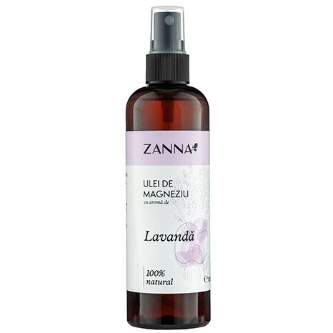 Ulei de Magneziu cu Lavanda, 150 ml, Zanna