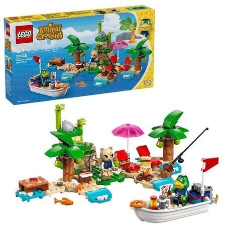 Turul insulei in barca al lui Kapp Animal Crossing, 6+ ani, 77048, Lego 654629