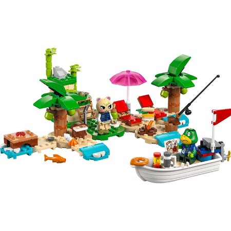 Turul insulei in barca al lui Kapp Animal Crossing, 6+ ani, 77048, Lego 654626
