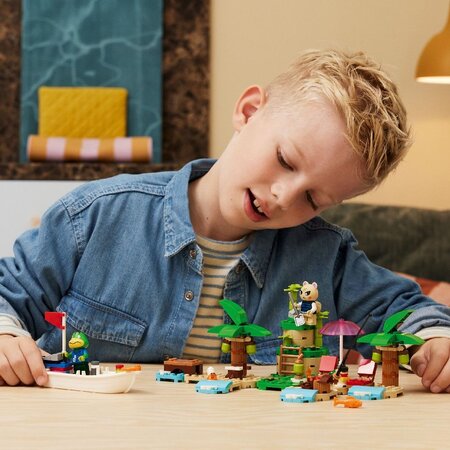 Turul insulei in barca al lui Kapp Animal Crossing, 6+ ani, 77048, Lego 654627