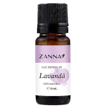 Ulei esential de lavanda, 10 ml, Zanna