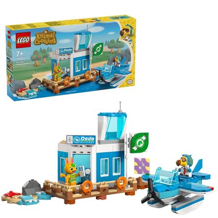 Zboara cu Dodo Airlines Animal Crossing, 7+ ani, 77051, Lego 654642
