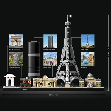 Joc de arhitectura Paris, 12+ ani, 21044, Lego Architecture 654654
