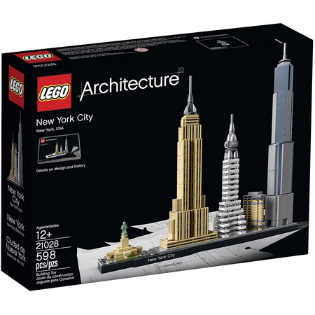 Joc de arhitectura New York Architecture, 12+ ani, Lego