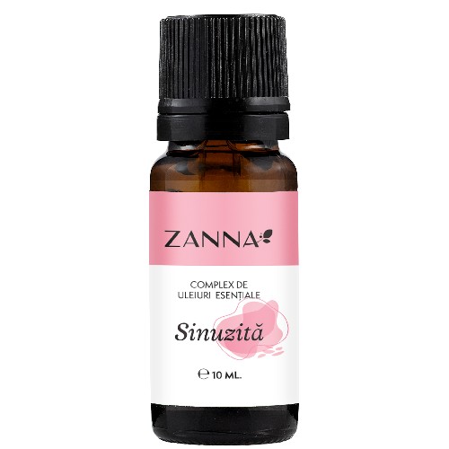 Complex de uleiuri esentiale Sinuzita, 10 ml, Zanna