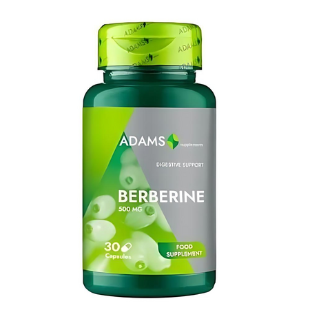 Berberina, 500 mg, 30 capsule, Adams