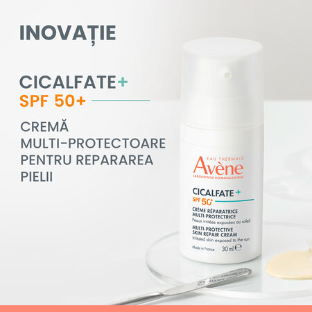 Crema reparatoare multi-protectoare cu SPF50+ Cicalfate+, 30 ml, Avene 654824