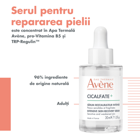 Ser reparator pentru fata Cicalfate+, 30 ml, Avene 654835