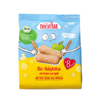Biscuiti Bio cu spelta si mere, 8 luni+, 100 g, Frucht Bar