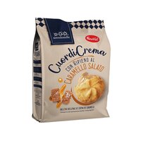 Biscuiti Bio cu crema de caramel sarat, 200 g, Sottolestelle